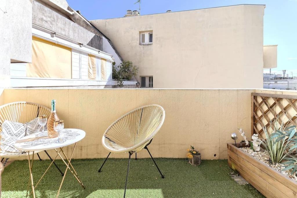 Centre Ville-Superbe Appartement De 50 M2 - Cosy Avec Terrasse -Wifi Nice Exterior foto
